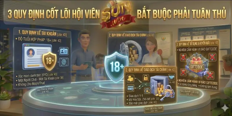 Quy Định Cốt Lõi Hội Viên Bắt Buộc Phải Tuân Thủ