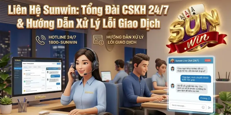 Liên Hệ Sunwin: Tổng Đài CSKH 24/7 & Hướng Dẫn Xử Lý Lỗi Giao Dịch