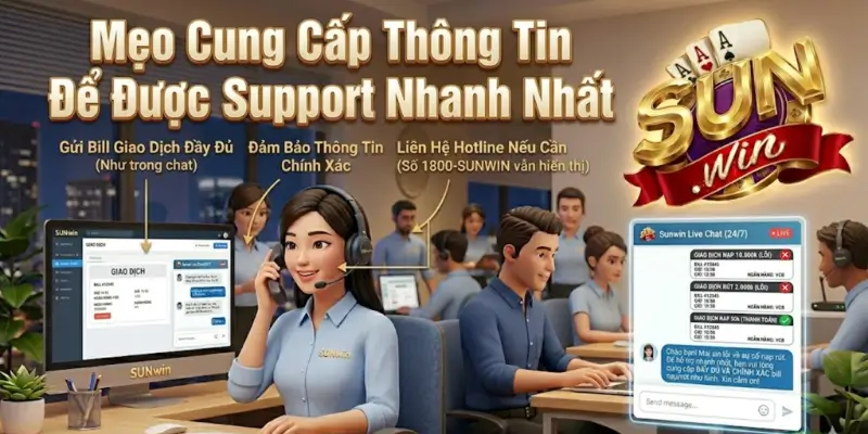 Mẹo Cung Cấp Thông Tin Để Được Support Nhanh Nhất
