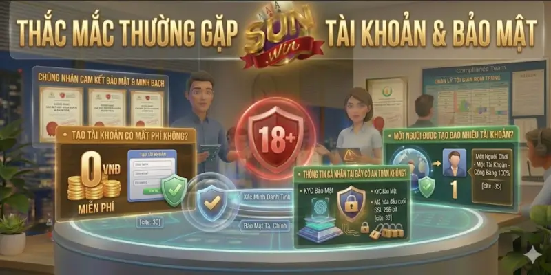 Thắc Mắc Thường Gặp Về Tài Khoản & Bảo Mật